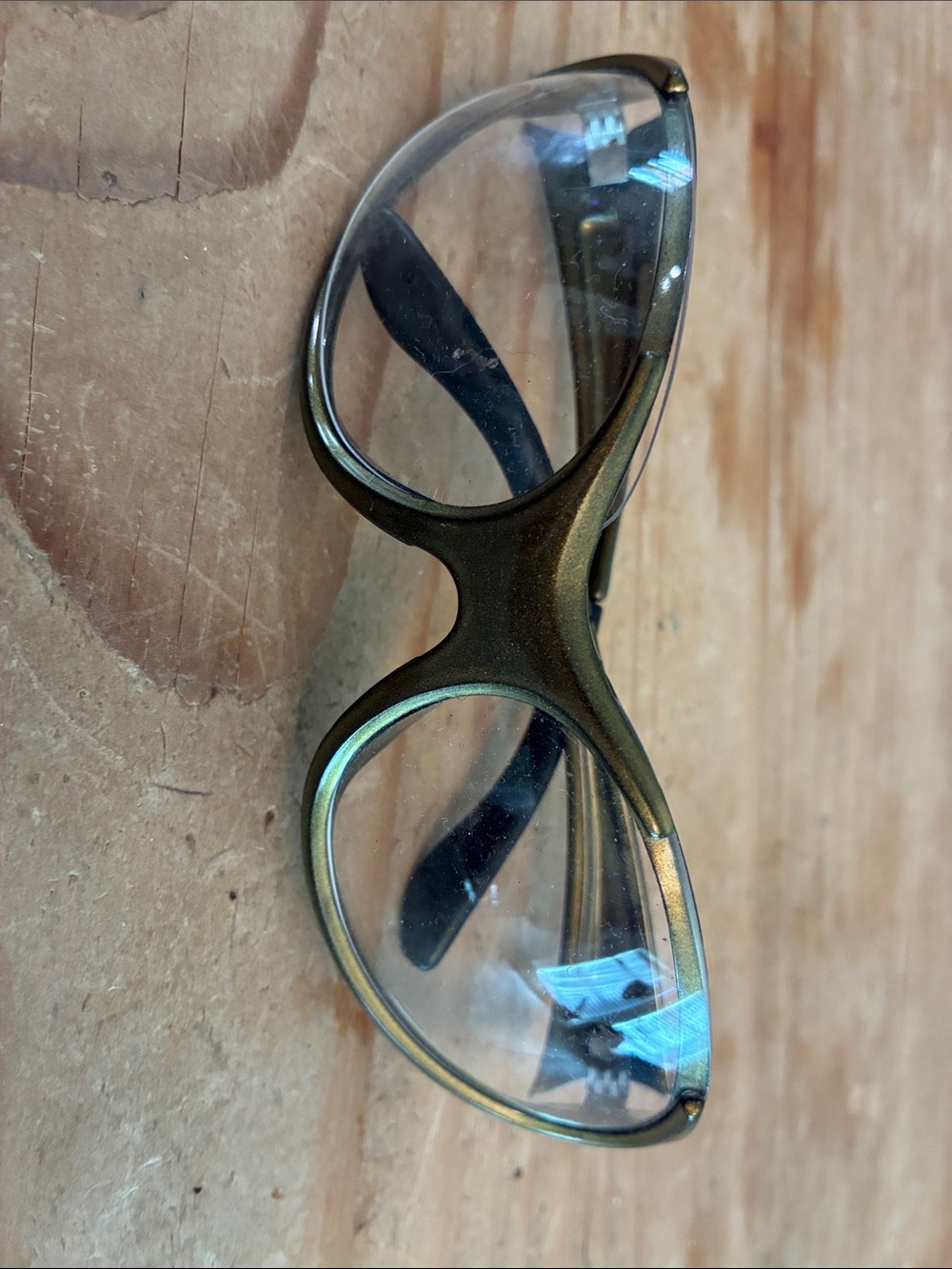 Smith Slider Bazooka Sunglasses Olive Green Clear Interchangeable Lenses France - Picture 6 of 10